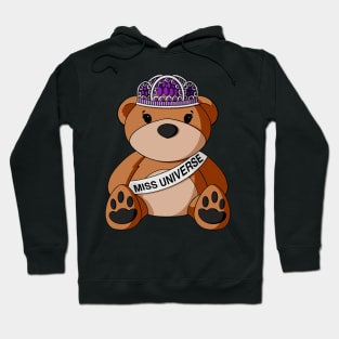 Beauty Pageant Teddy Bear Hoodie